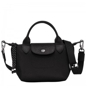 Bolsa de Mano Longchamp Le Pliage Energy XS Mujer Negros | QMVH-67283