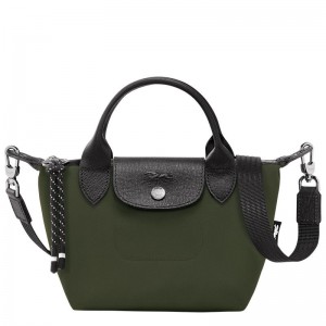 Bolsa de Mano Longchamp Le Pliage Energy XS Mujer Kaki | LKXJ-10987