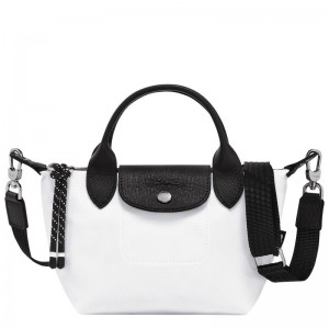 Bolsa de Mano Longchamp Le Pliage Energy XS Mujer Blancos | MFAR-30947