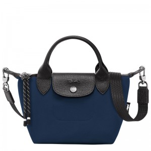 Bolsa de Mano Longchamp Le Pliage Energy XS Hombre Azul Marino | FJPE-26074