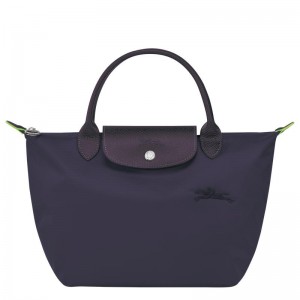 Bolsa de Mano Longchamp Le Pliage Green S Mujer Morados | EFYC-76538