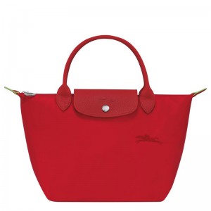 Bolsa de Mano Longchamp Le Pliage Green S Mujer Rojos | XVRS-51078