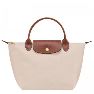 Bolsa de Mano Longchamp Le Pliage Original S Mujer Blancos | FJMX-62803