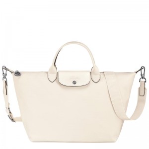 Bolsa de Mano Longchamp Le Pliage Xtra L Mujer Blancos | THVX-90678