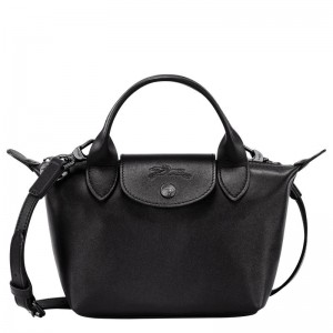 Bolsa de Mano Longchamp Le Pliage Xtra XS Mujer Negros | RTUK-81306