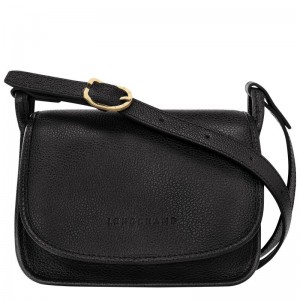 Bolsas Hombro Longchamp Le Foulonné S Mujer Negros | REIK-12359