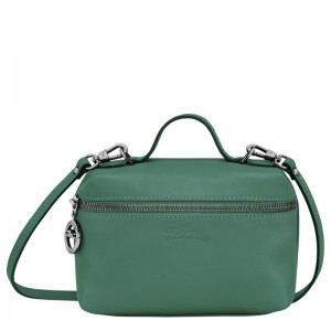 Bolsas Hombro Longchamp Le Pliage Xtra XS Vanity Mujer Verdes | BMLZ-48376