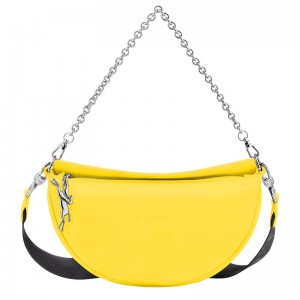 Bolsas Hombro Longchamp Smile S Mujer Amarillos | RTDZ-95148