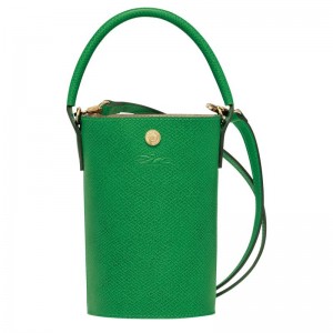 Bolsas Hombro Longchamp Épure XS Mujer Verdes | HFGB-23876