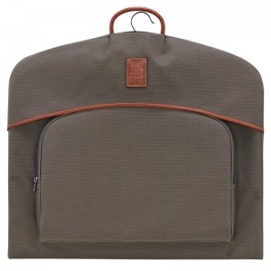 Bolsas de Viaje Longchamp Boxford Garment cover Hombre Marrom | KGSB-41702