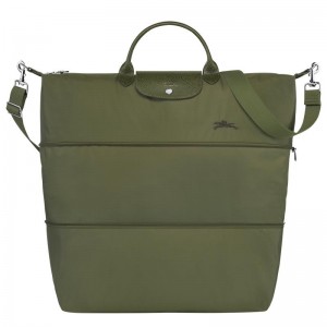 Bolsas de Viaje Longchamp Le Pliage Green expandable Mujer Verdes | YICT-19347