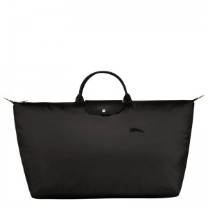 Bolsas de Viaje Longchamp Le Pliage Green M Hombre Negros | SAYX-52096