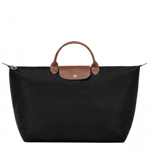 Bolsas de Viaje Longchamp Le Pliage Original S Mujer Negros | KGLO-70512