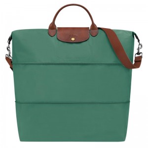 Bolsas de Viaje Longchamp Le Pliage Original expandable Mujer Verdes | OJHW-58174