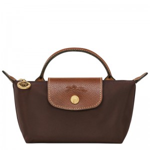 Bolso Pequeño Longchamp Le Pliage Original with handle Mujer Marrom | HCNV-62349