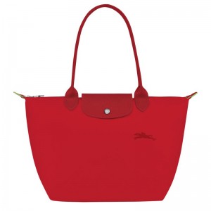 Bolso Tote Longchamp Le Pliage Green M Mujer Rojos | NMJX-09347