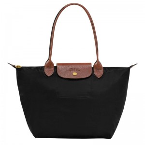 Bolso Tote Longchamp Le Pliage Original M Mujer Negros | STCY-52476