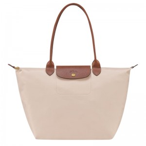 Bolso Tote Longchamp Le Pliage Original L Mujer Blancos | LFBA-48917