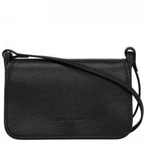 Clutch Longchamp Le Foulonné XS Mujer Negros | GJBW-97412