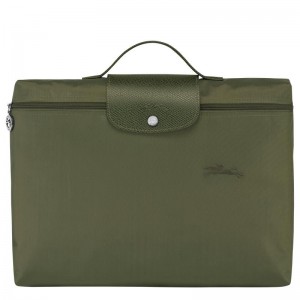 Maletín Longchamp Le Pliage Green S Hombre Verdes | TZWB-53219