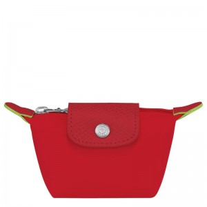 Monederos Longchamp Le Pliage Green Hombre Rojos | KDQF-63078