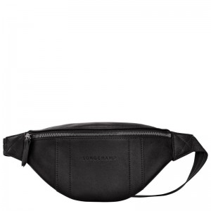 Riñonera Longchamp 3D S Hombre Negros | IKHZ-80739