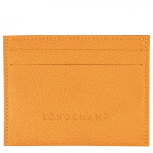 Tarjeteros Longchamp Le Foulonné Hombre Albaricoque Naranjas | LCDH-82471