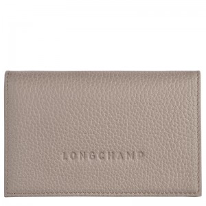 Tarjeteros Longchamp Le Foulonné Hombre Grises | LOBF-81697