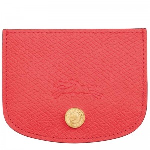 Tarjeteros Longchamp Épure Mujer Rojos | FWHM-71930