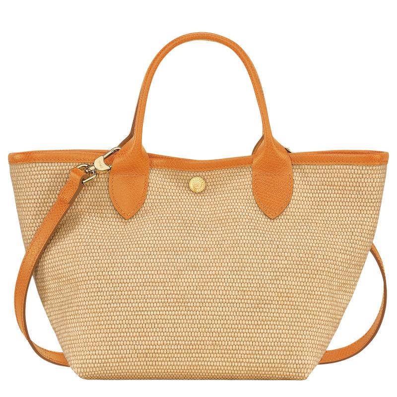 Basket Bag Longchamp Le Panier Pliage S Mujer Albaricoque Naranjas | XUOR-81962