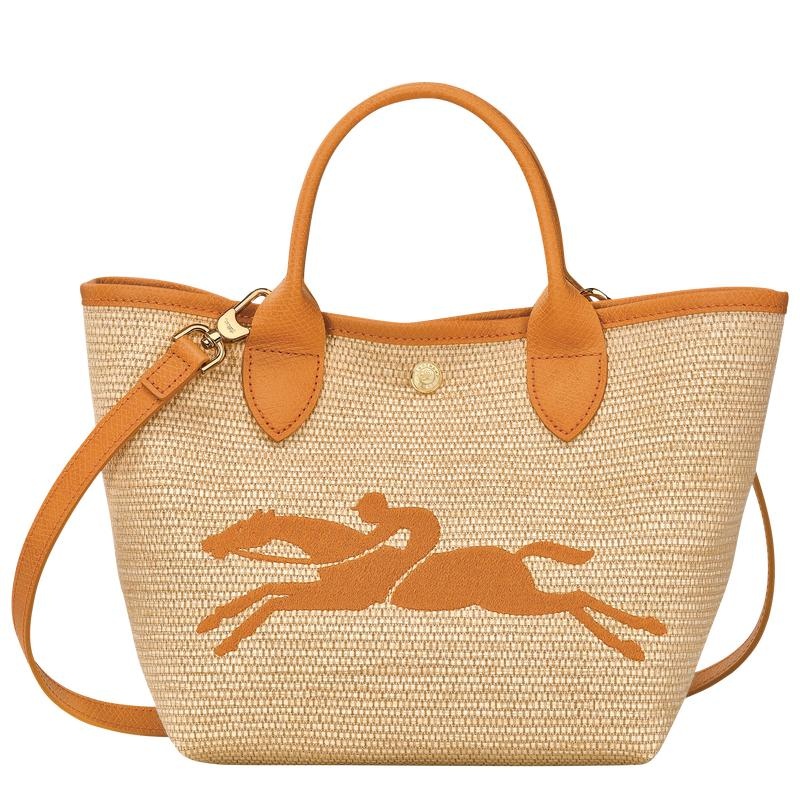 Basket Bag Longchamp Le Panier Pliage S Mujer Albaricoque Naranjas | XUOR-81962