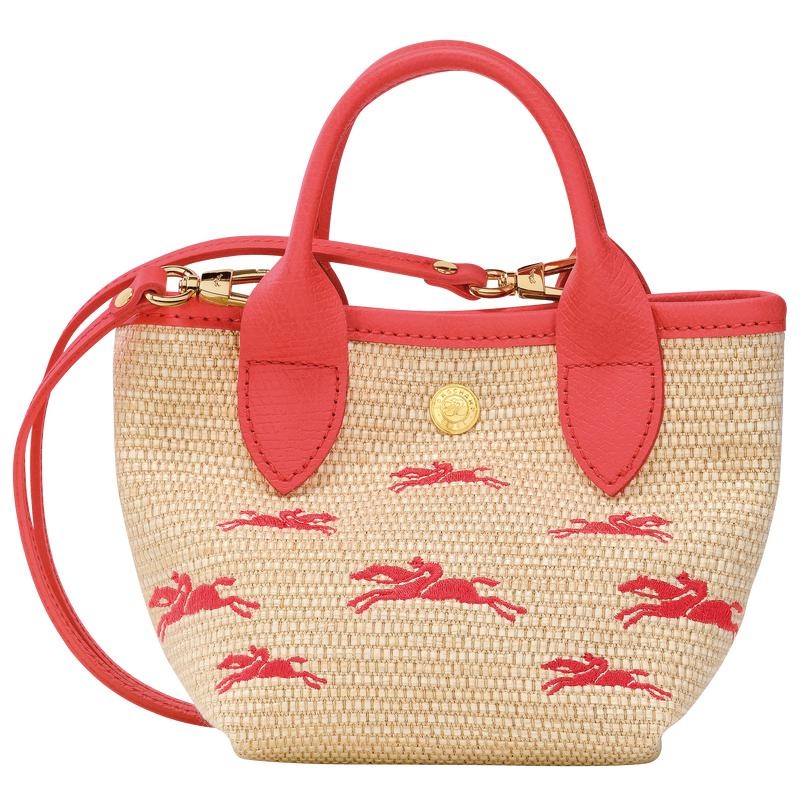 Basket Bag Longchamp Le Panier Pliage XS Mujer Rojos | RCNJ-93874