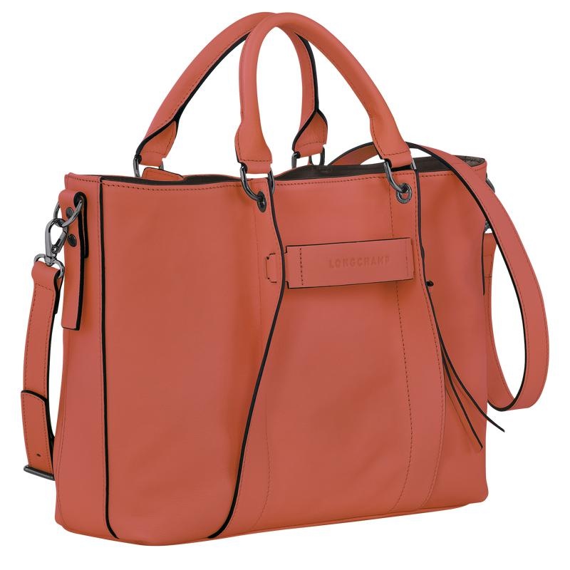 Bolsa de Mano Longchamp 3D L Mujer Rojos | GIAY-52093