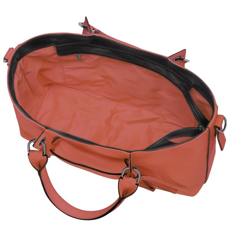 Bolsa de Mano Longchamp 3D L Mujer Rojos | GIAY-52093