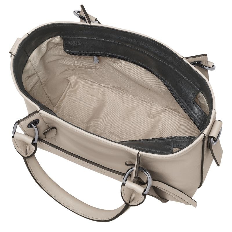 Bolsa de Mano Longchamp 3D S Mujer Grises | DLFY-84971