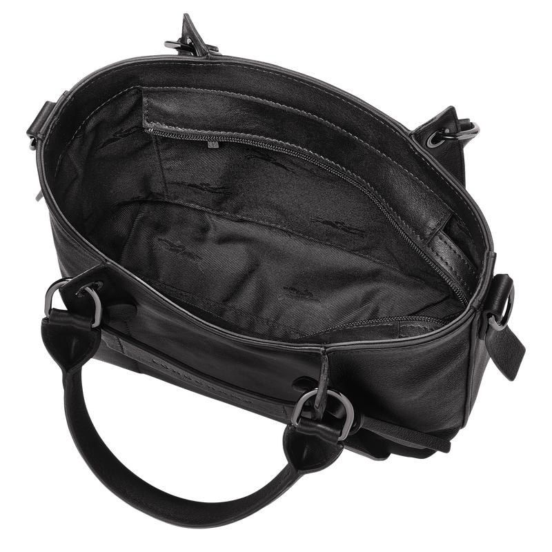 Bolsa de Mano Longchamp 3D S Mujer Negros | PIKT-02936