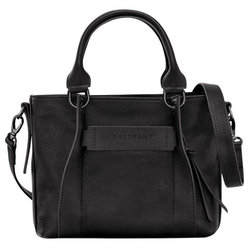 Bolsa de Mano Longchamp 3D S Mujer Negros | PIKT-02936