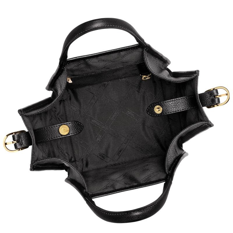 Bolsa de Mano Longchamp Le Foulonné S Mujer Negros | QVIP-34569