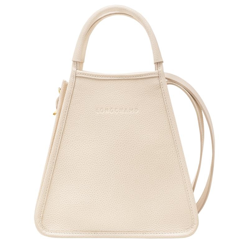 Bolsa de Mano Longchamp Le Foulonné S Mujer Blancos | BGNO-95637