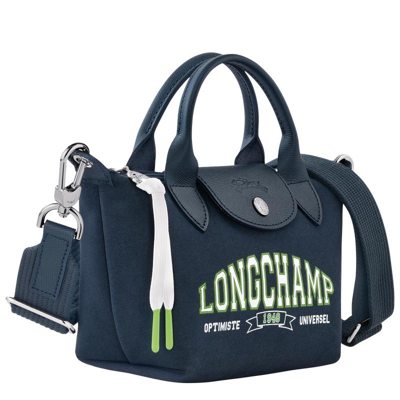 Bolsa de Mano Longchamp Le Pliage Colección XS Mujer Azul Marino | SDTN-23096