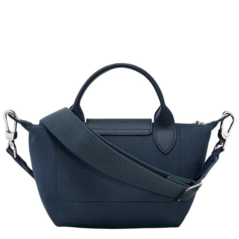 Bolsa de Mano Longchamp Le Pliage Colección XS Mujer Azul Marino | SDTN-23096