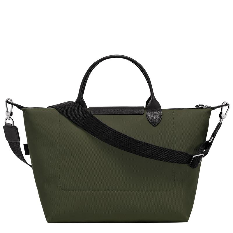 Bolsa de Mano Longchamp Le Pliage Energy L Mujer Kaki | TZOS-05782