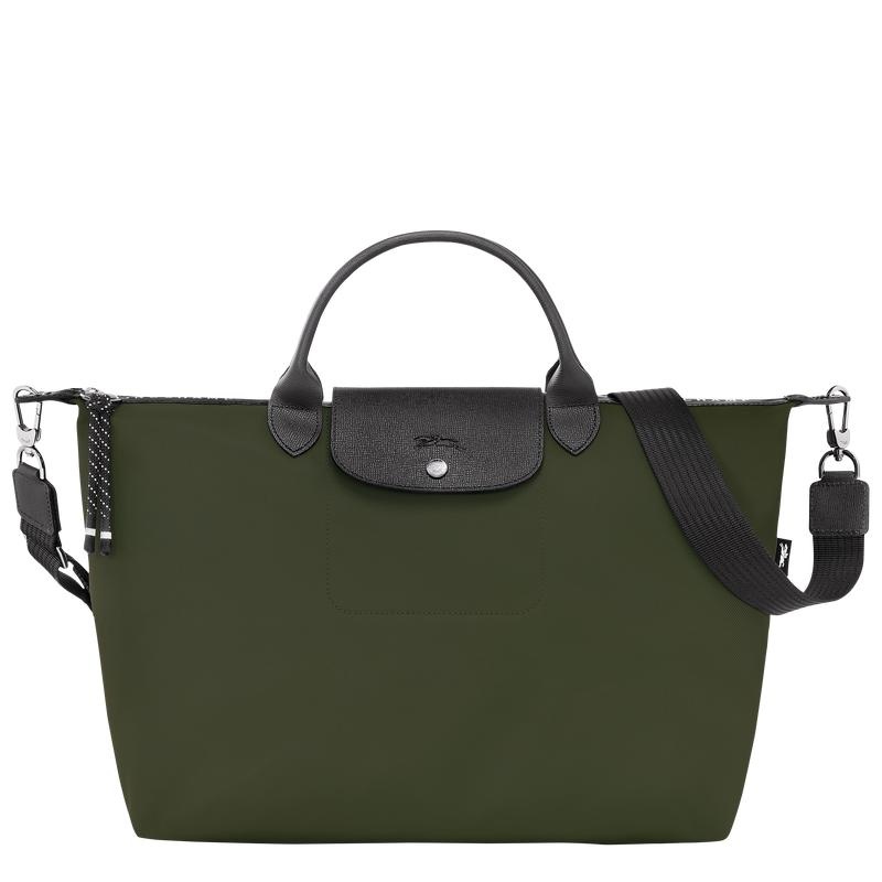 Bolsa de Mano Longchamp Le Pliage Energy XL Mujer Kaki | APNC-54068