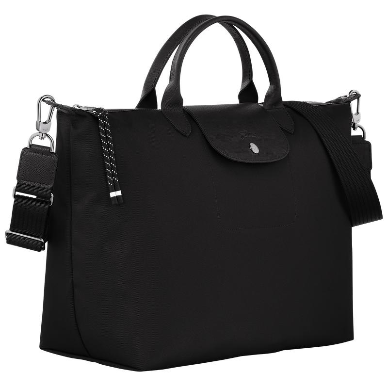 Bolsa de Mano Longchamp Le Pliage Energy XL Hombre Negros | SOKT-80274