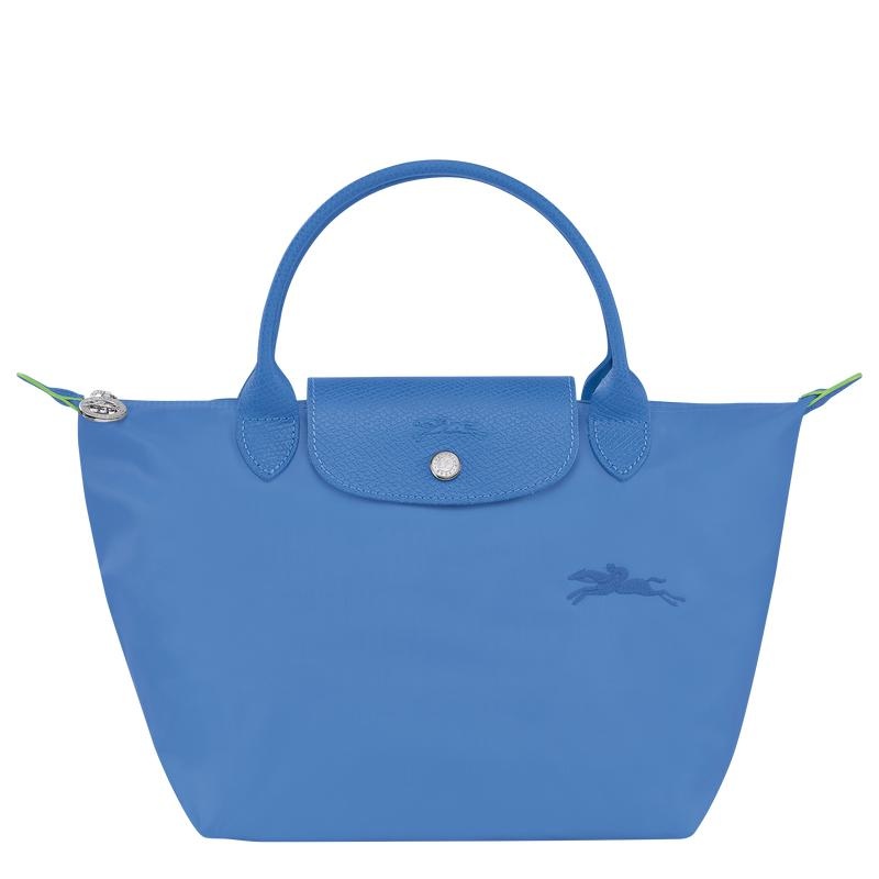 Bolsa de Mano Longchamp Le Pliage Green S Mujer Azules | VJPR-93057