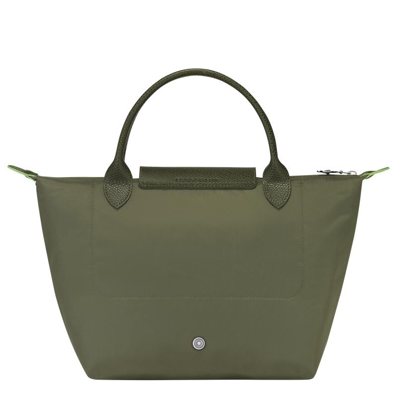 Bolsa de Mano Longchamp Le Pliage Green S Mujer Verdes | ATEY-09713