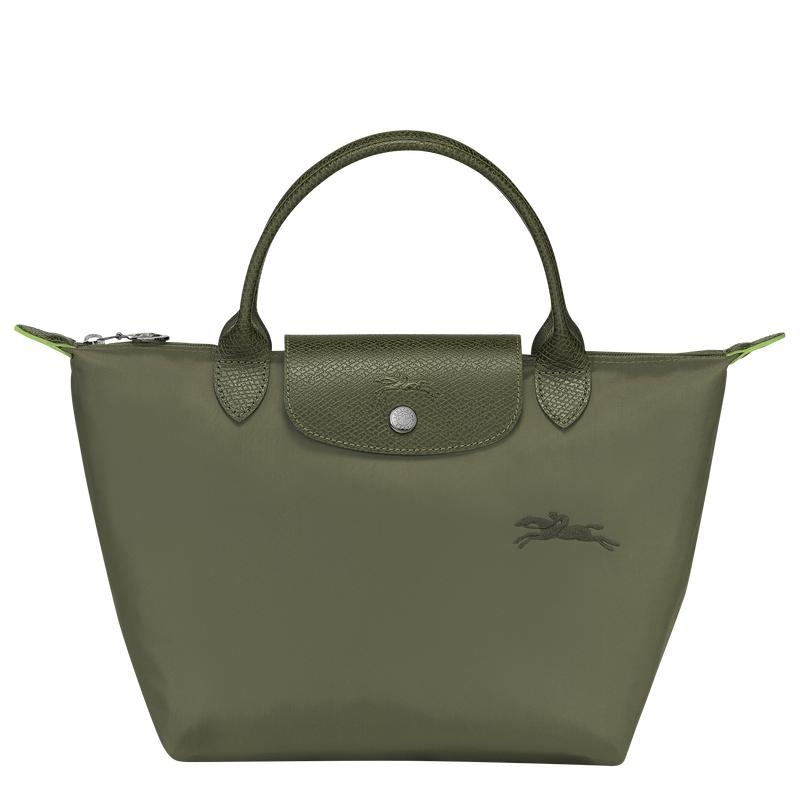 Bolsa de Mano Longchamp Le Pliage Green S Mujer Verdes | ATEY-09713