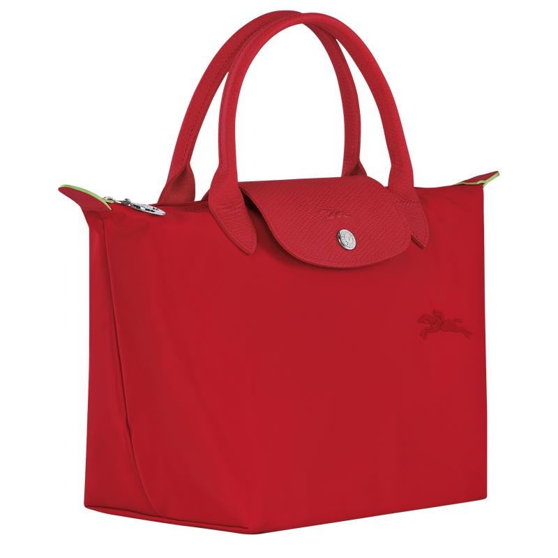 Bolsa de Mano Longchamp Le Pliage Green S Mujer Rojos | XVRS-51078