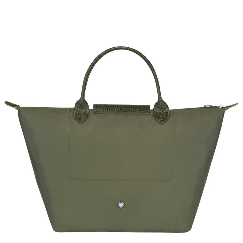 Bolsa de Mano Longchamp Le Pliage Green M Mujer Verdes | EPAJ-30561