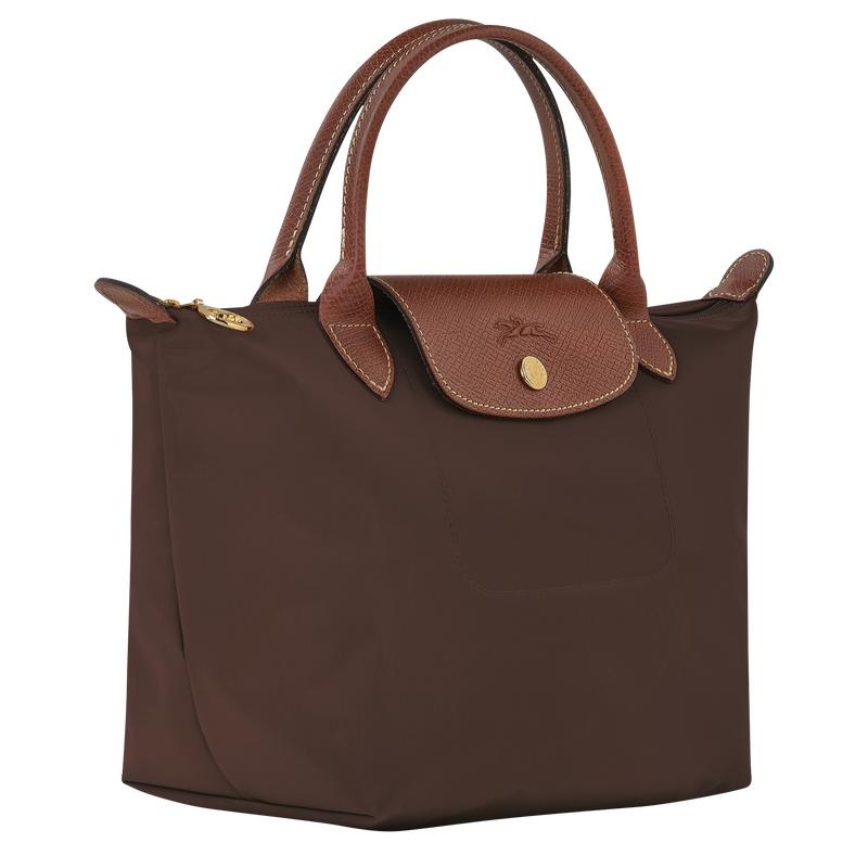 Bolsa de Mano Longchamp Le Pliage Original S Mujer Marrom | NGDB-46721